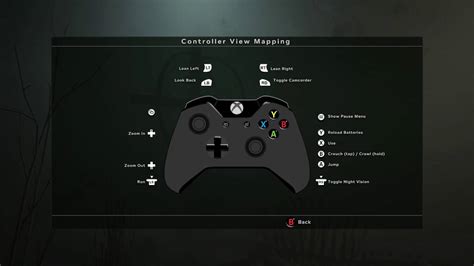 Outlast 2 - Xbox One Button Controller Mapping: Lean ... - YouTube