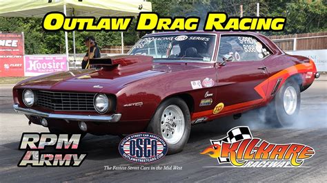 Outlaw Drag Racing OSCA at Kil Kare Raceway - YouTube