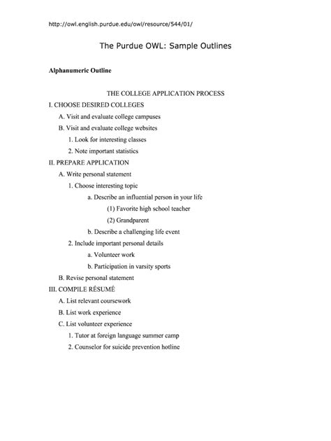 Outline Example Complete with ease airSlate SignNow