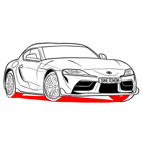 Outline Supra Drawing
