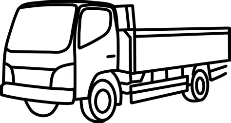 Outline Truck Illustrations & Vectors - Dreamstime