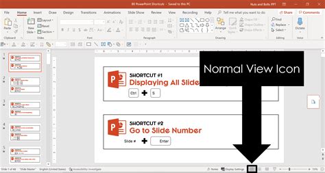 Outline View in PowerPoint or OpenOffice