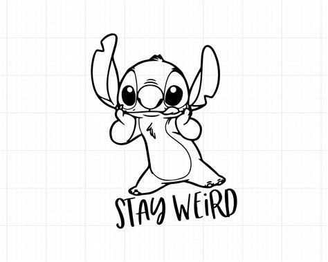 Stitch Breakout SVG Digital File, Disney Stitch Svg, Stitch Svg is a digital download, no physical product will be delivered. Once downloaded you can easily create your own projects! Compatible with Cricut, Glowforge, …. 