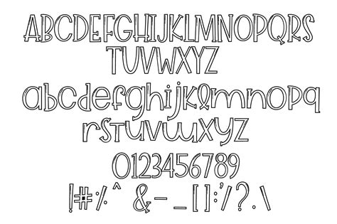 Submit a font Tools . Outline. Custom preview. Size . Outline by Sara Michelle. in Fancy > Cartoon 59,192 downloads (17 yesterday) Free for personal use. …. 
