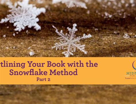 Outlining Your Book with the Snowflake Method Part Two in 2020