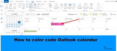 Outlook Calendar Color Coding Ideas Daisy Elberta