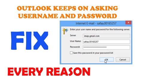 Outlook Keeps Asking for Gmail Password: 5 Ways to Fix It - Windows R…