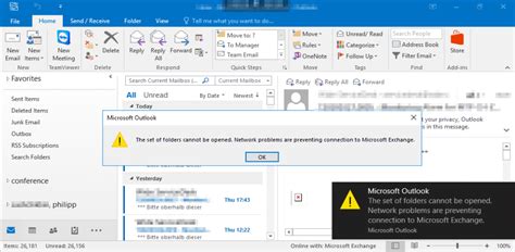 Outlook Shared Mailbox Cannot Expand Folders