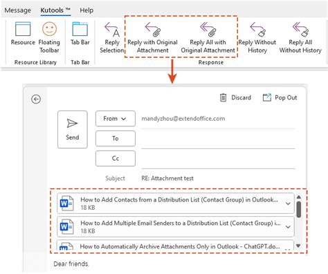Outlook attachments are blank.  Select a tab option below for the version of ...