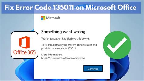 Outlook error 135011.  Kindly implement the steps below to resolve the Error Code 135011.  Apr...