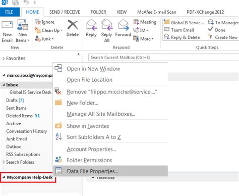 Outlook mailbox parsing with Intella Windows Forensics Cookbook