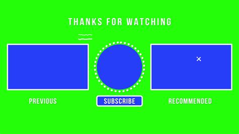 Outro Template Green Screen Portal Tutorials