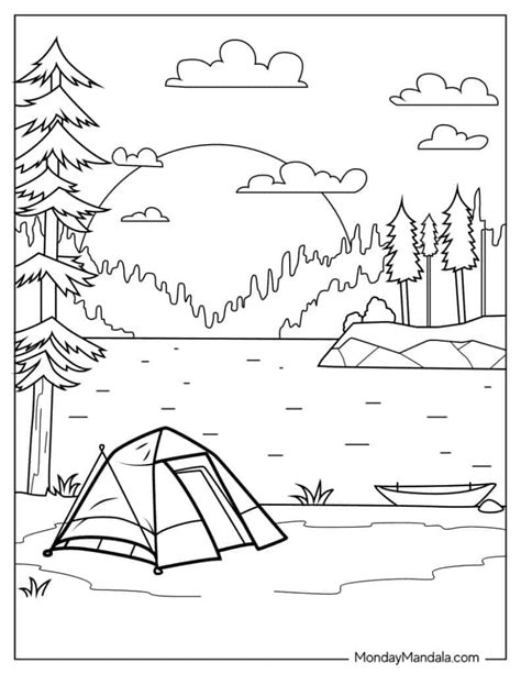 Outside Coloring Pages