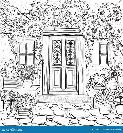 Outside Coloring Pages Coloring Home