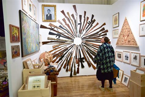 Outsider art fair. At the Outsider Art Fair, which returned to New York this week after a two-year hiatus, there is no scene-stealing piece—and that attests to the strength of its presentations. Art—painted ... 