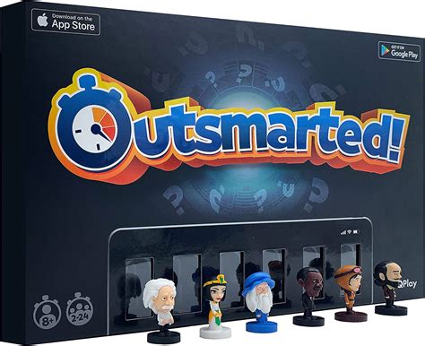 Outsmarted - £29.99 GBPKids VS Parents bundle - £34.99 GBPEntertainment bundle - £39.99 GBPThe MEGA BUNDLE - £44.99 GBP. About Outsmarted. OUTSMARTED - THE BOARD GAME THAT'S A 'LIVE FAMILY QUIZ SHOW' IN YOUR LIVING ROOM! Outsmarted uses the power of technology to create the most exciting, immersive board …