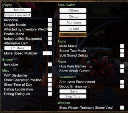 Outward Cheats Console Commands Gadget Sutra