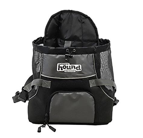 Outward Hound PoochPouch Dog Front Carrier, Medium, Grey