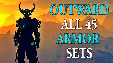 Outward armor sets. .  I am talking basically before you have any breakpoint...
