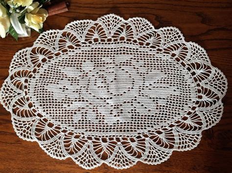 Oval Table Runner Crochet Pattern Free Crochet Patterns