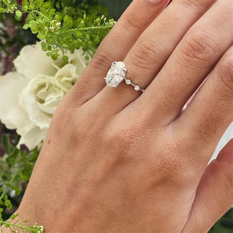 Oval diamond wedding band. A wish-list staple, oval-cut engagement rings timelessly combine sparkle and elegance for a diamond that is anything but simple. Shipped by date: Any Date. 197 Products. Show. 50 per page. Best Sellers. Julia Ring. $800. 
