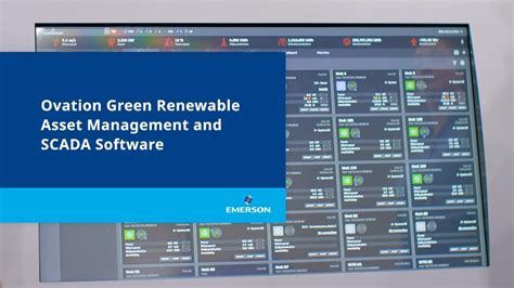 Ovation Green Renewable Asset Management and SCADA …