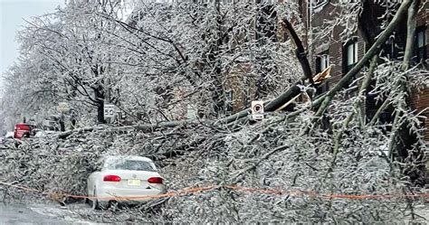 Over 100,000 customers still without power in Quebec after ice storm