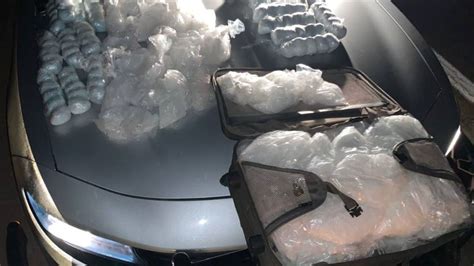 Over 100K fentanyl pills, 75 pounds of meth confiscated in traffic stop