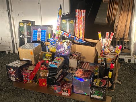 Over 400 pounds of illegal fireworks confiscated in Alameda County Tuesday
