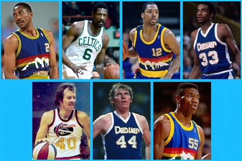 Over 47 years, the Nuggets have retired these 6 numbers