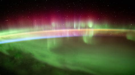 Over Aurora Borealis Space