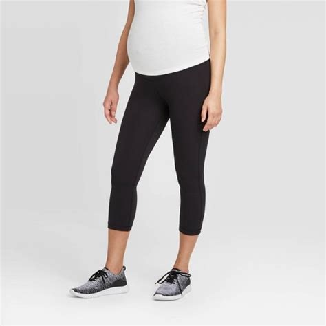 Over Belly Active Capri Maternity Pants - Target