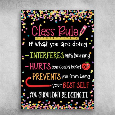 Over Class Rules If What You are Doing Interferes with