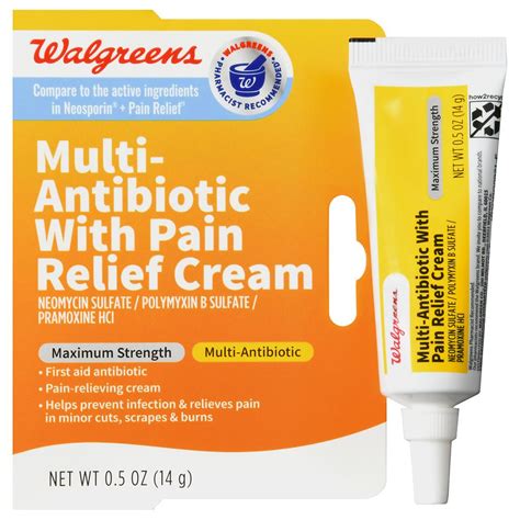 Over the counter oral antibiotics walgreens.  Shop Walgreens Multi-Antibiotic With Pain...