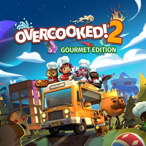 Overcooked 2 gourmet edition. 附加内容. 《Overcooked!2: Gourmet Edition》包含《Overcooked! 2》主游戏、所有的可下载内容、更新项目以及大厨包，将为玩家带来屡获殊荣的混乱烹饪乐趣。. 一人下厨或与朋友们协作，走整个洋葱王国（Onion Kingdom），在 130 多个火力满满的关卡中熟练掌握多达 20 种 ... 