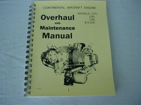 Overhaul manual continental engine c75 c85 c90 0 200. - Ltx 1046 vt cub cadet owners manual.