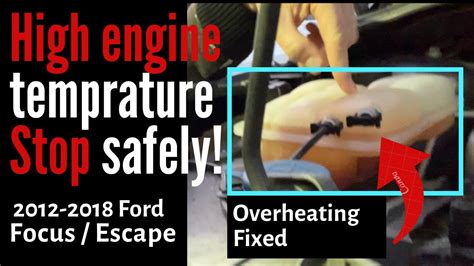 Ford Focus Titanium Transmission Overheat Warning I was in terrible traffic last Friday (highway 280, Redwood City, CA) and the warning message came on about tranny overheating. I took my car out of "S" mode …