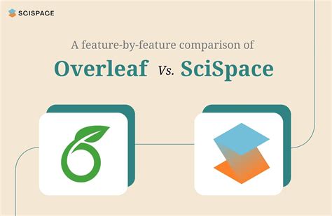 Overleaf Vs. SciSpace - Typeset Resources