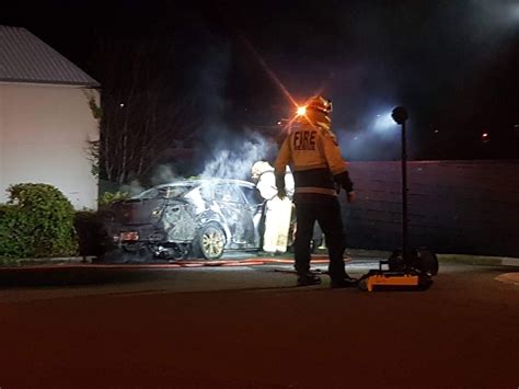 Overnight car fire in north St. Louis