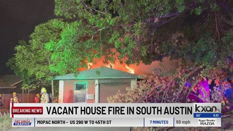 Overnight fire damages vacant south Austin home