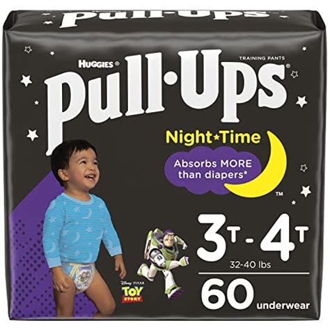 Overnight pull ups. Pampers 360, or Pampers Cruisers 360, are diapers without the sticky tabs. They work like pull-ups, but are much more absorbent than Easy Ups. They’re available in sizes 3-7. Ultimately, if your little one is a long way … 