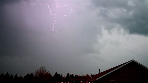 Overnight storms may bring gusty winds, lightning