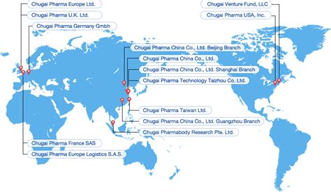 Overseas Group Companies About Chugai