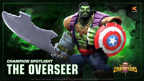 Overseer mcoc. 4 are available as 1-7*: Gamora, Hawkeye, Hulk, Spider-Man (Classic) 2022 is the year most represented with 7 champs. Zero champs from 2017! Only 2 champs from 2016: Falcon, Gambit. Based on Lagacy's tier list (which goes SSS-SS-S-A-B-F): Two SSS tier champs, both needing awakening: Domino and The Overseer. 