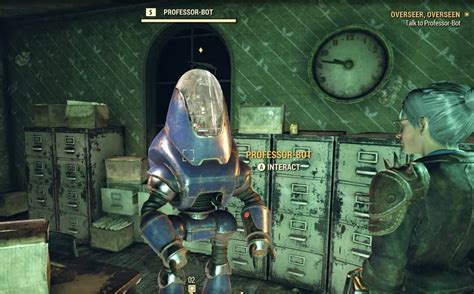 Overseer, Overseen is a main quest in the Fallout 76 update Wastelanders. In order to figure out the next step after the inoculation is complete and the threat of the Scorched Plague resurfacing reduced, the overseer wants to figure out what's inside Vault 79. To that end, she plans to access.... 