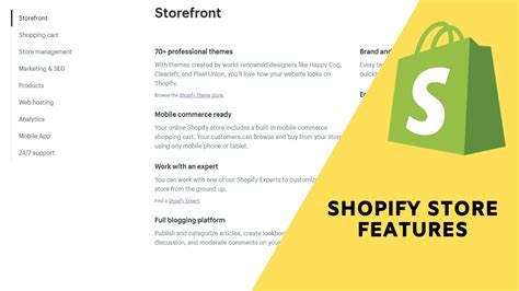 Overview - Shopify