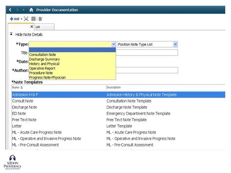 Overview of the Dynamic Documentation Editor - Cerner