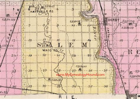 Overview of the Salem Township, Sedgwick County, Kansas