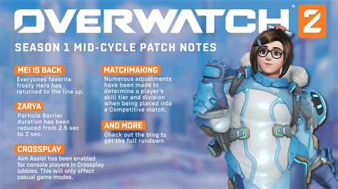 Overwatch 2 patch notes all the latest changes to the game The Loadout