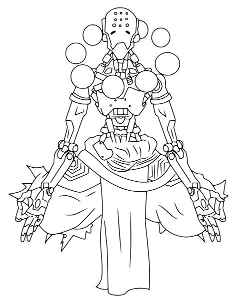 Overwatch Coloring Pages